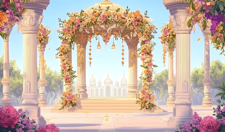 Wedding celebration details
